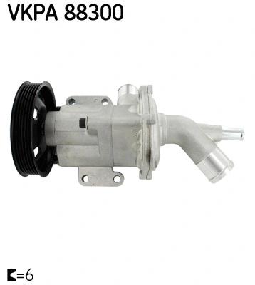 Variklio aušinimo Vandens siurblys SKF VKPA 88300