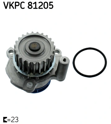 Variklio aušinimo Vandens siurblys SKF VKPC 81205