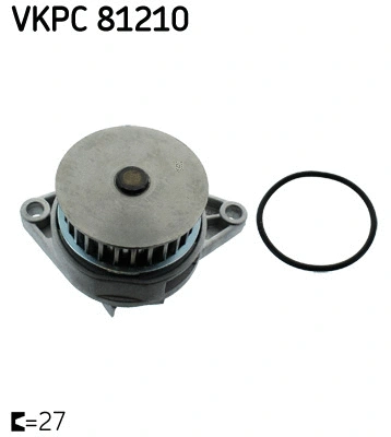 Variklio aušinimo Vandens siurblys SKF VKPC 81210
