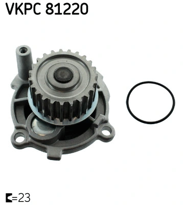 Variklio aušinimo Vandens siurblys SKF VKPC 81220