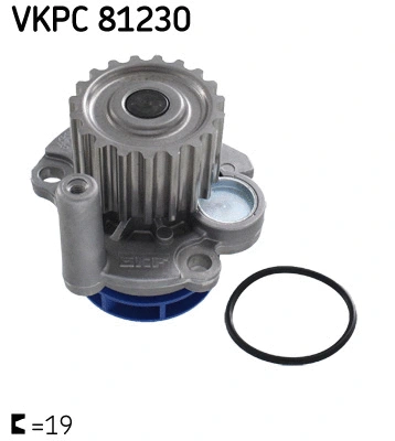 Variklio aušinimo Vandens siurblys SKF VKPC 81230