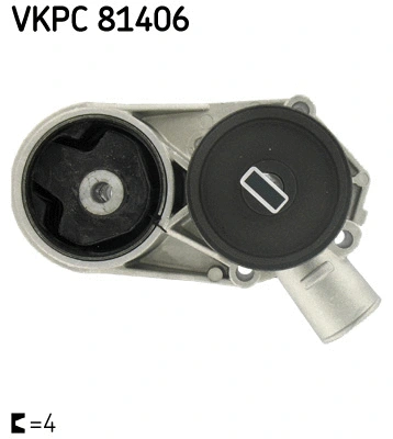Variklio aušinimo Vandens siurblys SKF VKPC 81406