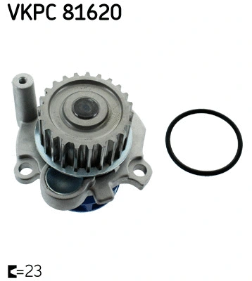 Variklio aušinimo Vandens siurblys SKF VKPC 81620