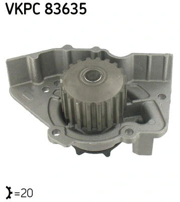 Variklio aušinimo Vandens siurblys SKF VKPC 83635