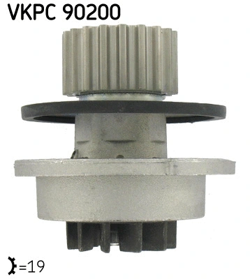 Variklio aušinimo Vandens siurblys SKF VKPC 90200