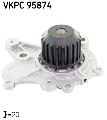 Variklio aušinimo Vandens siurblys SKF VKPC 95874