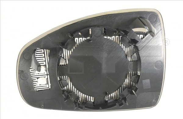 Išorinio veidrodėlio stiklas TYC 302-0098-1