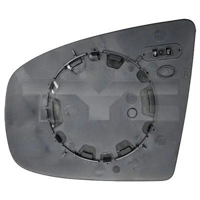 Išorinio veidrodėlio stiklas TYC 303-0101-1