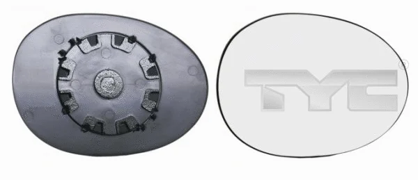 Išorinio veidrodėlio stiklas TYC 305-0116-1