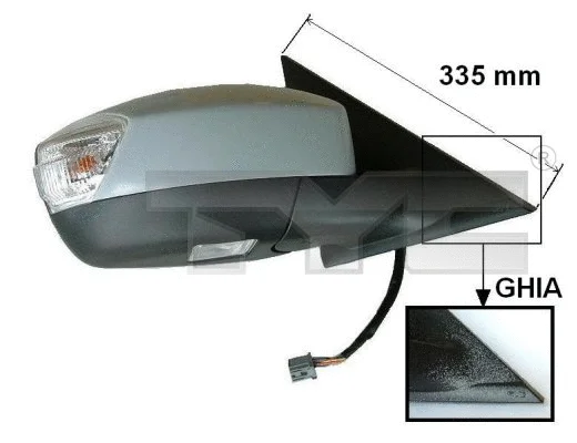 Išorinis veidrodėlis TYC 310-0119