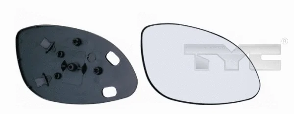 Išorinio veidrodėlio stiklas TYC 325-0042-1