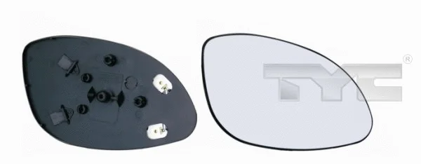 Išorinio veidrodėlio stiklas TYC 325-0044-1