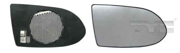 Išorinio veidrodėlio stiklas TYC 325-0046-1