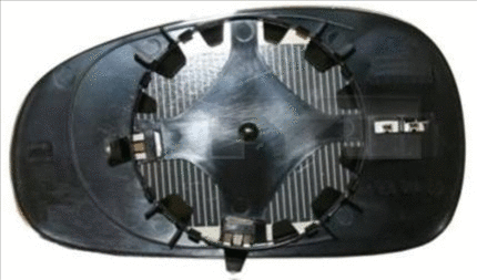 Išorinio veidrodėlio stiklas TYC 331-0055-1
