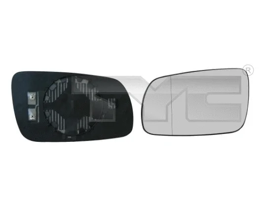 Išorinio veidrodėlio stiklas TYC 332-0014-1