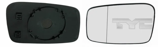 Išorinio veidrodėlio stiklas TYC 338-0006-1