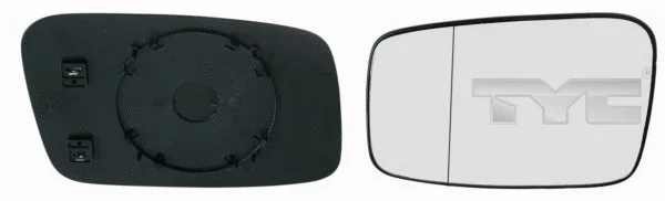 Išorinio veidrodėlio stiklas TYC 338-0008-1