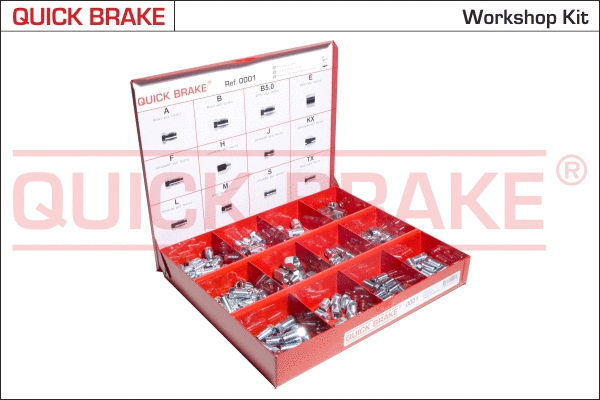 Jungčių asortimentas QUICK BRAKE 0001