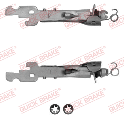 Būgninio stabdžio reguliatorių komplektas QUICK BRAKE 101 53 003