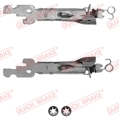 Būgninio stabdžio reguliatorių komplektas QUICK BRAKE 101 53 004