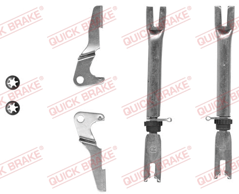 Būgninio stabdžio reguliatorių komplektas QUICK BRAKE 102 53 008