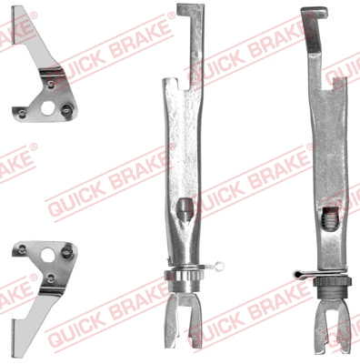 Būgninio stabdžio reguliatorių komplektas QUICK BRAKE 102 53 011