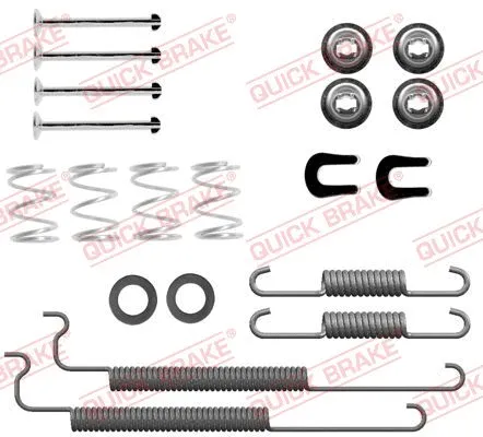 Stabdžių trinkelių priedų komplektas QUICK BRAKE 105-0055