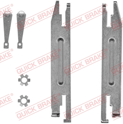 Būgninio stabdžio reguliatorių komplektas QUICK BRAKE 105 53 003