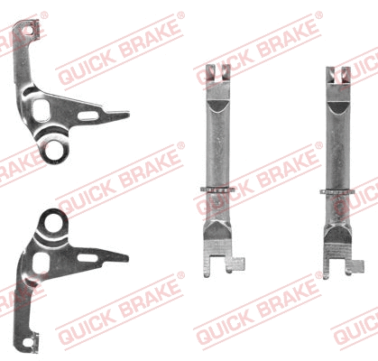 Būgninio stabdžio reguliatorių komplektas QUICK BRAKE 108 53 002