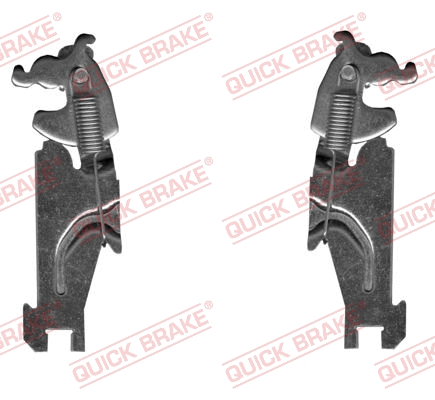 Būgninio stabdžio reguliatorių komplektas QUICK BRAKE 108 53 016