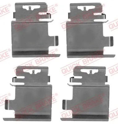 Diskinių stabdžių trinkelių priedų komplektas QUICK BRAKE 109-0142