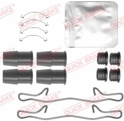 Diskinių stabdžių trinkelių priedų komplektas QUICK BRAKE 109-0145