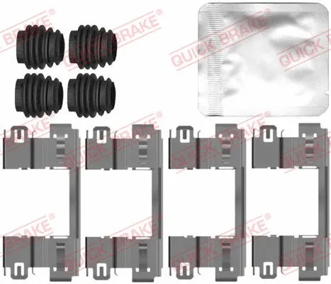 Diskinių stabdžių trinkelių priedų komplektas QUICK BRAKE 109-0147