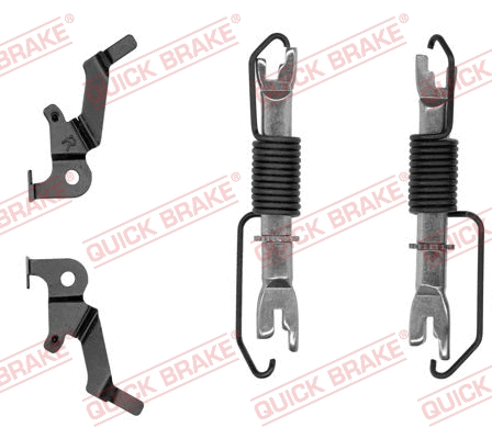 Būgninio stabdžio reguliatorių komplektas QUICK BRAKE 109 53 001