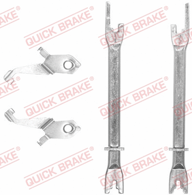 Būgninio stabdžio reguliatorių komplektas QUICK BRAKE 111 53 002