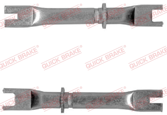 Būgninio stabdžio reguliatorių komplektas QUICK BRAKE 111 53 007R