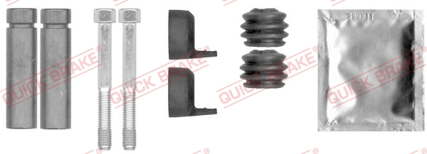 Stabdžių apkabos kreipiančiųjų movų rinkinys QUICK BRAKE 113-0004X