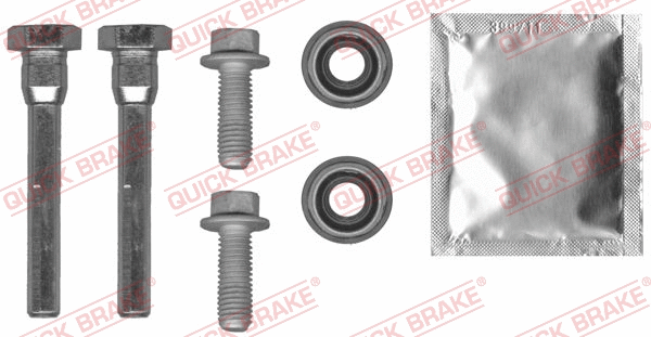 Stabdžių apkabos kreipiančiųjų movų rinkinys QUICK BRAKE 113-0015X