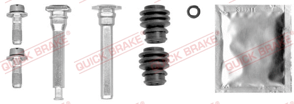 Stabdžių apkabos kreipiančiųjų movų rinkinys QUICK BRAKE 113-0031X