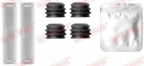 Stabdžių apkabos kreipiančiųjų movų rinkinys QUICK BRAKE 113-0037X