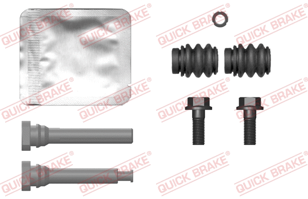 Stabdžių apkabos kreipiančiųjų movų rinkinys QUICK BRAKE 113-0042X