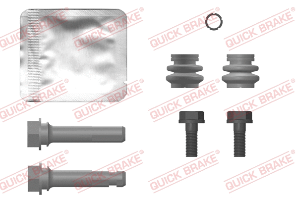 Stabdžių apkabos kreipiančiųjų movų rinkinys QUICK BRAKE 113-0043X
