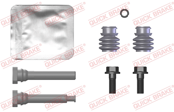 Stabdžių apkabos kreipiančiųjų movų rinkinys QUICK BRAKE 113-0044X