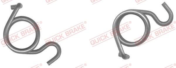 Stovėjimo stabdžio rankenos (stabdžių apkabos) remonto kompl. QUICK BRAKE 113-0503