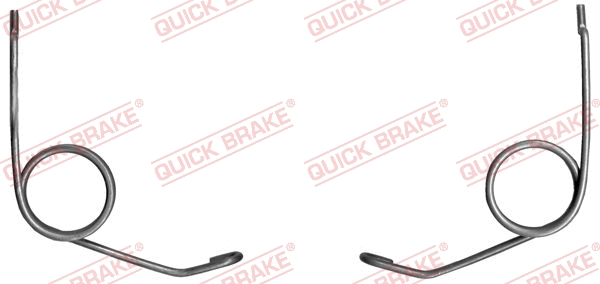 Stovėjimo stabdžio rankenos (stabdžių apkabos) remonto kompl. QUICK BRAKE 113-0504