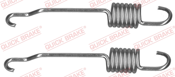 Stovėjimo stabdžio rankenos (stabdžių apkabos) remonto kompl. QUICK BRAKE 113-0507