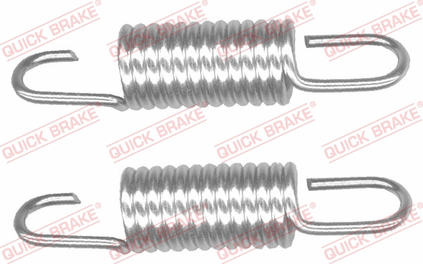 Stovėjimo stabdžio rankenos (stabdžių apkabos) remonto kompl. QUICK BRAKE 113-0508