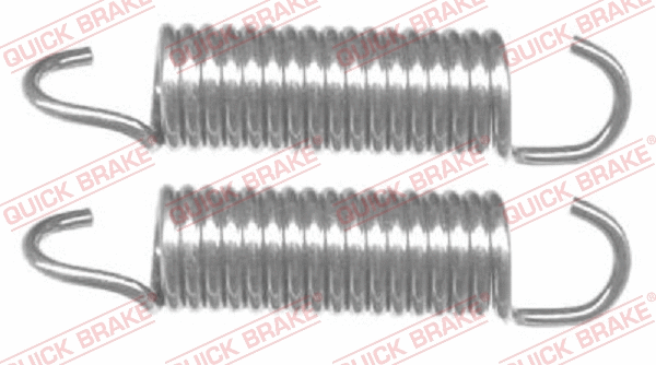 Stovėjimo stabdžio rankenos (stabdžių apkabos) remonto kompl. QUICK BRAKE 113-0516
