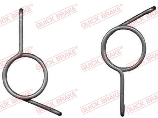 Stovėjimo stabdžio rankenos (stabdžių apkabos) remonto kompl. QUICK BRAKE 113-0519
