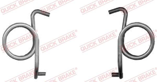 Stovėjimo stabdžio rankenos (stabdžių apkabos) remonto kompl. QUICK BRAKE 113-0520